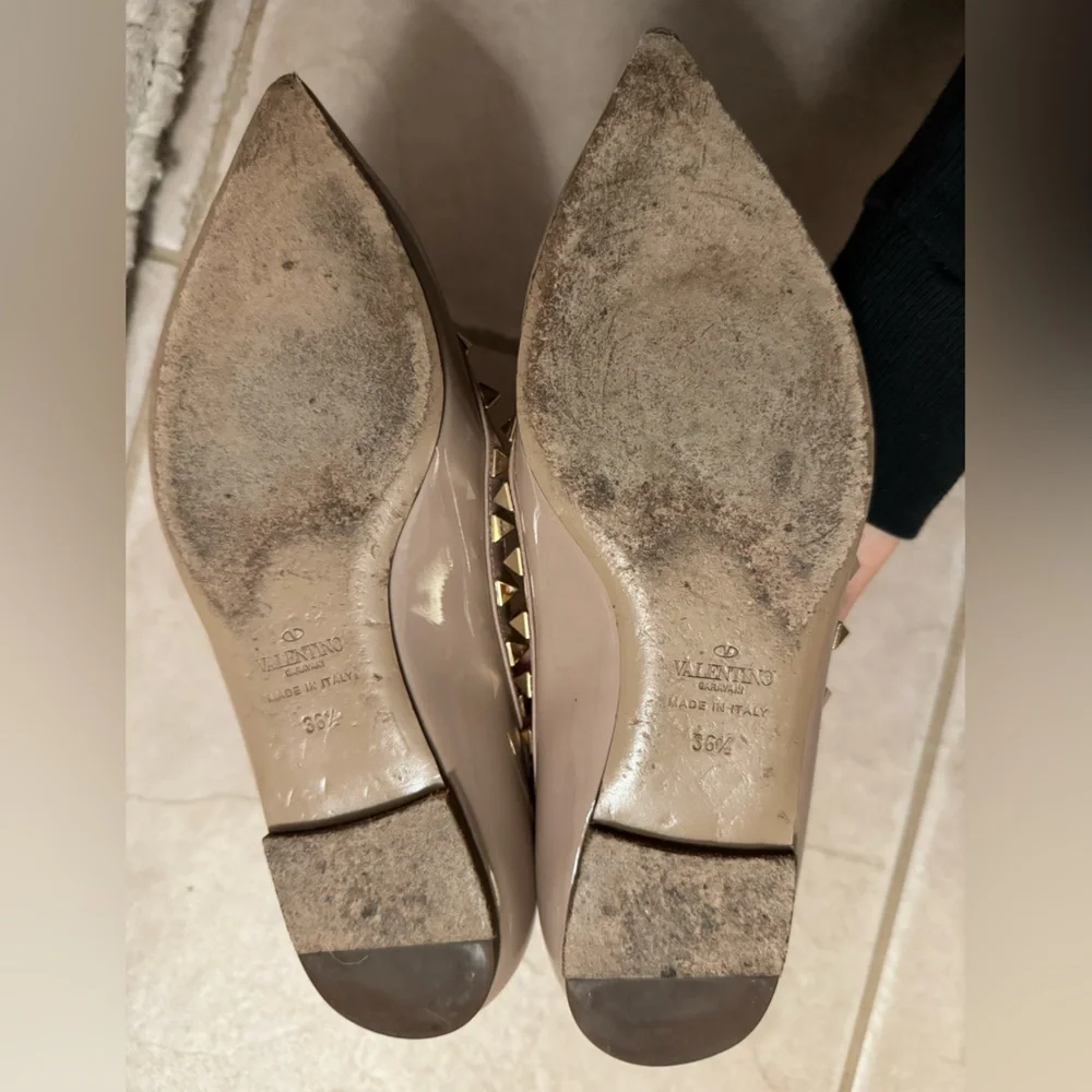 Valentino Rockstud Flat Size 36.5 - Picture 6 of 8